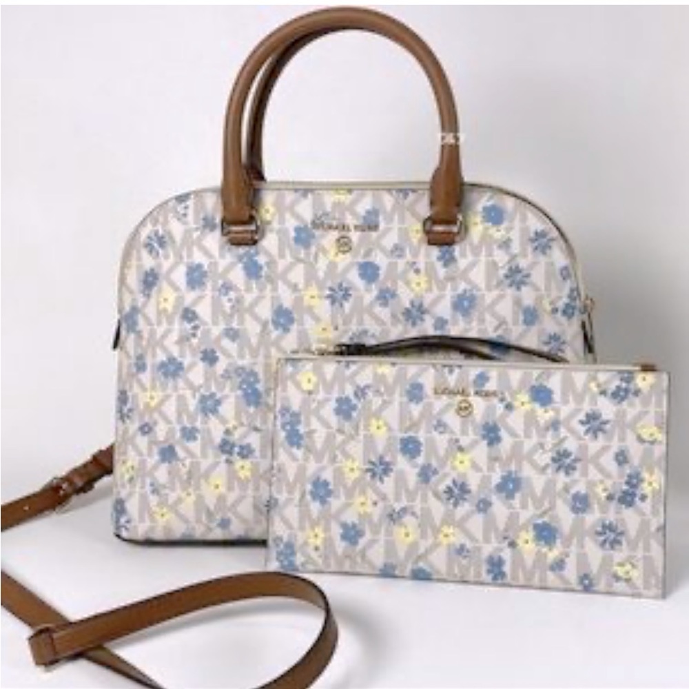 Mk Cindy Dome (Large) And Matching Wallet!!! - image 1